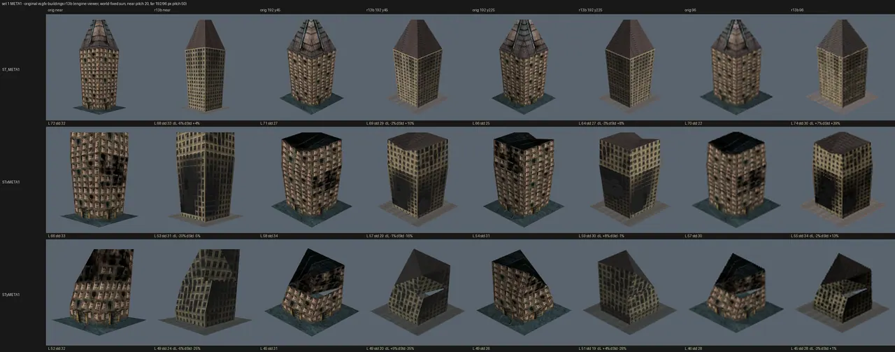 Ribbed crown approved ('Yes'), roof clutter 'keep, more'.