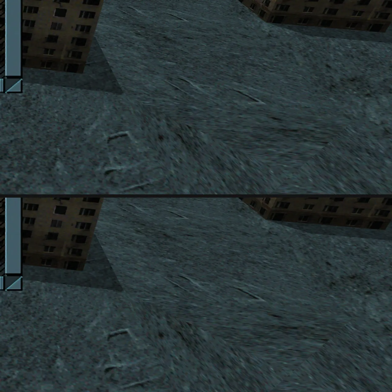 Close crop of the fix.