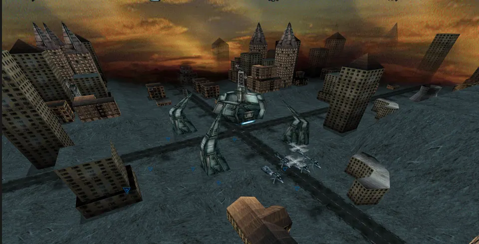 The same city level at 4K on the Original preset