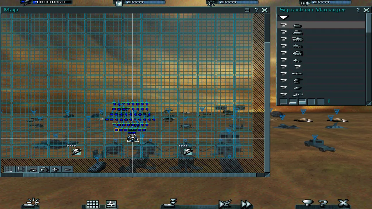 Level 97: 51 vehicles from every faction parked for a look, no enemies.