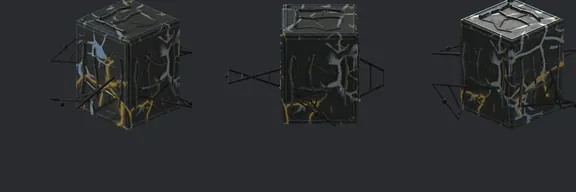 Top row: the 1998 RDR. Bottom row: our rebuild, same ten angles. Antenna cards rebuilt as real 3D lattice rods.