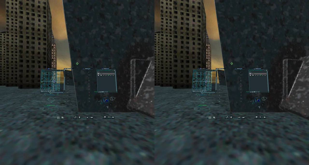 The crosshair was off vertically. Now it lives on the gun's real ray.