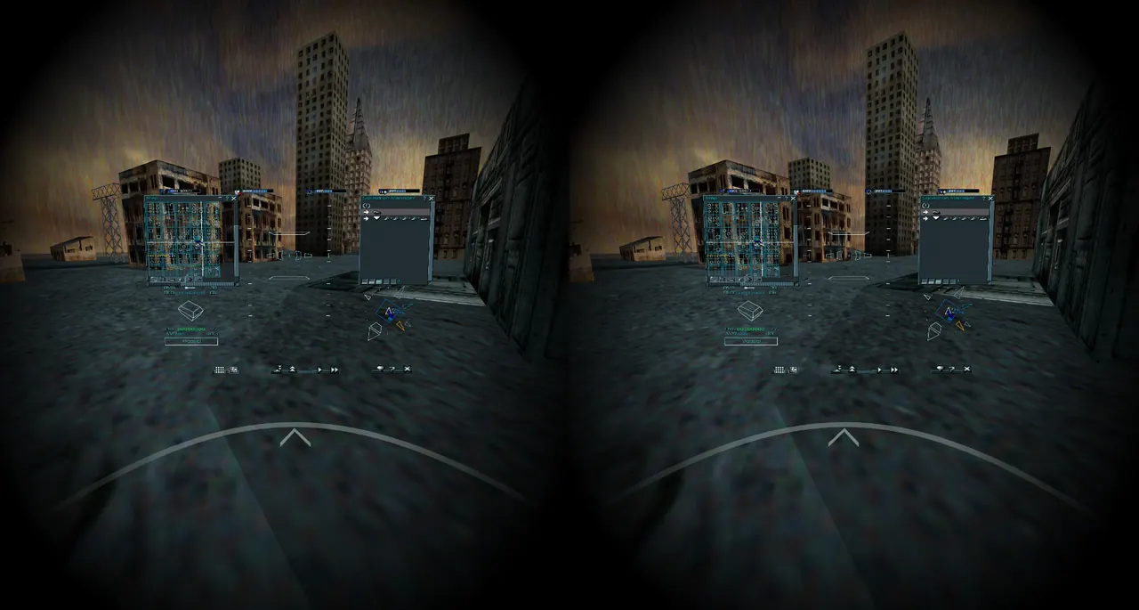 Level horizon, bump filter, adjustable tunnel vision.