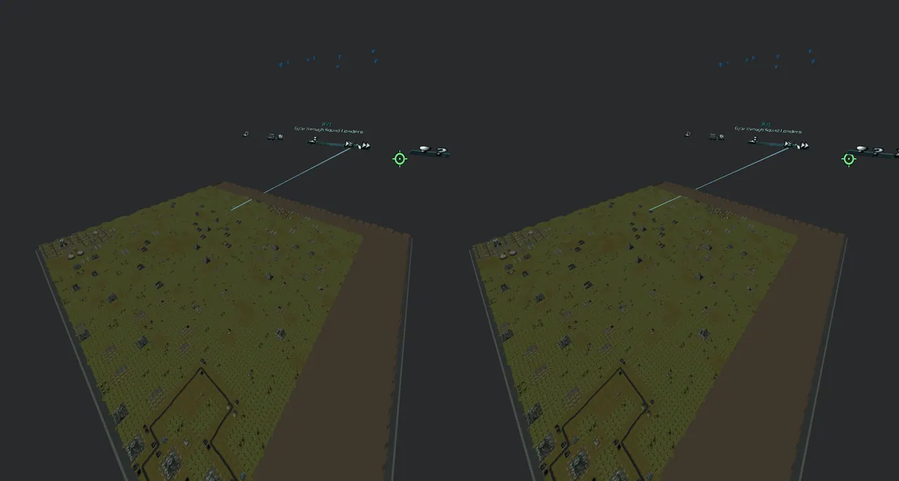 Level 41 used to cost 25k draw calls (1 fps on Quest). Sector batching took it to 479 draws at 120 Hz.