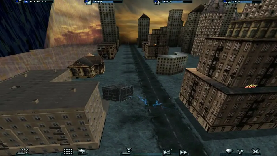 Arcs in a real city